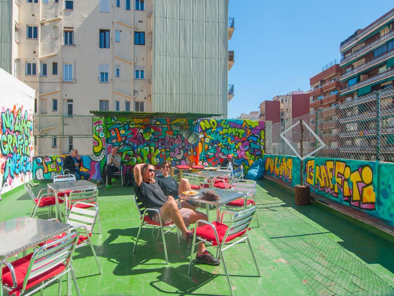No Limit Hostel Graffiti Barcelona Exterior foto